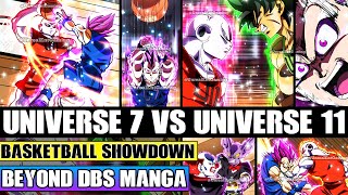 Beyond Dragon Ball Super Universe 7 Vs Universe 11 Rematch! Universal Basketball
