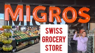 Switzerland Grocery Store 🇨🇭 | Migros grocery store | Swiss Supermarket 2022