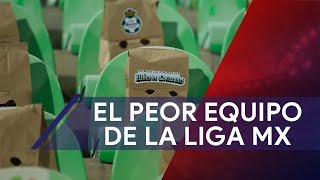 Santos Laguna suma cinco derrotas ¡El peor equipo de la Liga MX!