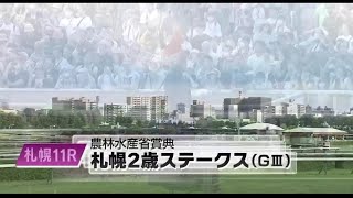 2023年 9月2日 札幌11R 札幌２歳ステークス GIII セットアップ 横山武史 芝1800 稍重