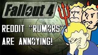 FALLOUT 4: Another Reddit User "Leaks" Details???