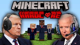 US Presidents Play Minecraft Hardcore 1-10