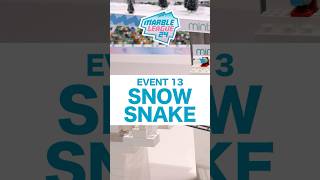 Already watched event 13 of The Winter #marbleleague 2024? Snow Snake!🐍❄️