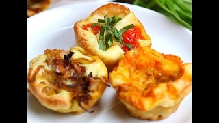 Mini Baked German Pancakes