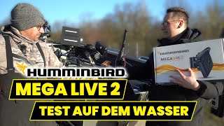 Humminbird Mega Live 2 - Test auf dem Wasser - Echolotexperten.de