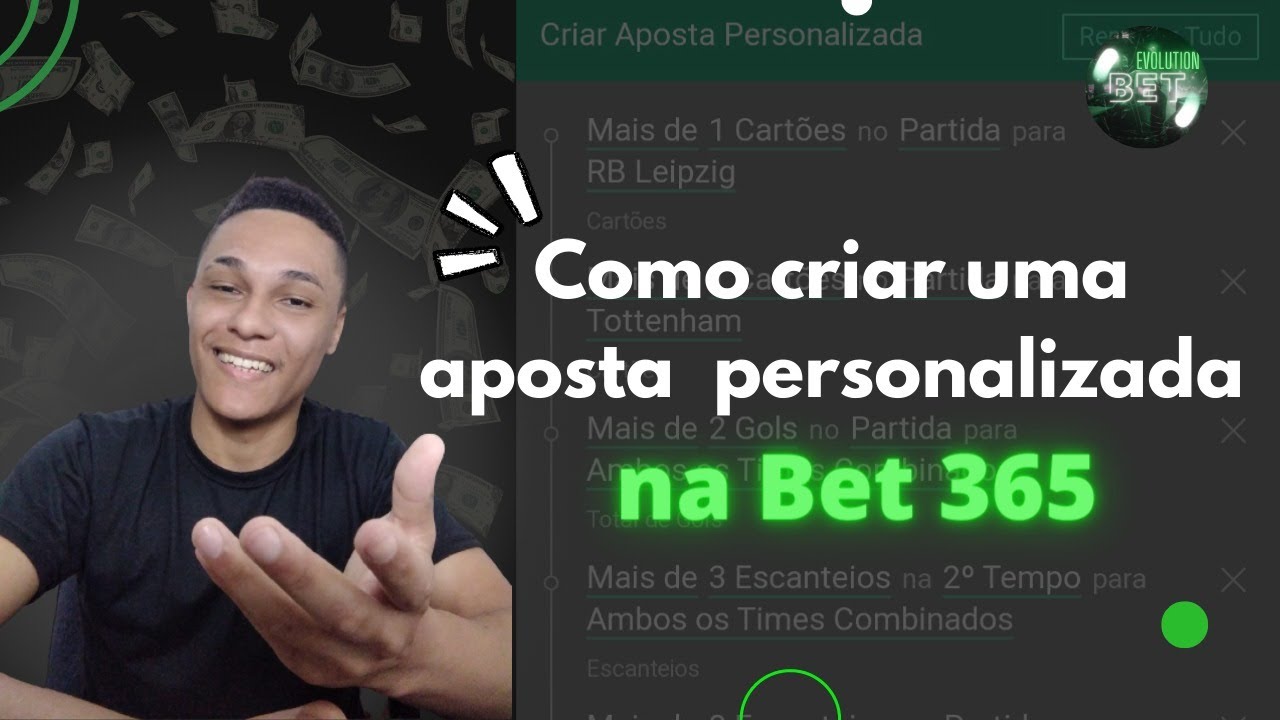 COMO CRIAR UMA APOSTA NA BET365 - YouTube