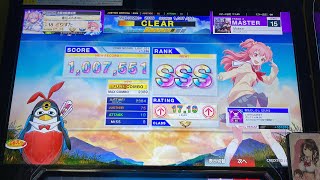 【CHUNITHM SUN PLUS】Makear SSS 10-0手元(ミラー、擦り運指多用・ラスト餡蜜使用)