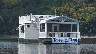 Tiny Houseboat That Looks Normal At First Glance Is Hiding One Of The Coolest Secrets Around