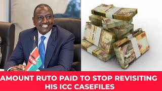 DO YOU KNOW THE AMOUNT OF MONEY RUTO HAS PAID INTERNATIONAL AGENCY TO QUASH HIS ICC CASE REVIVAL?