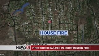 Southington firefighter injured in Fleetwood Road fire