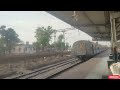 dangerous speedy summer special train moving deadly through lalitpur railway station