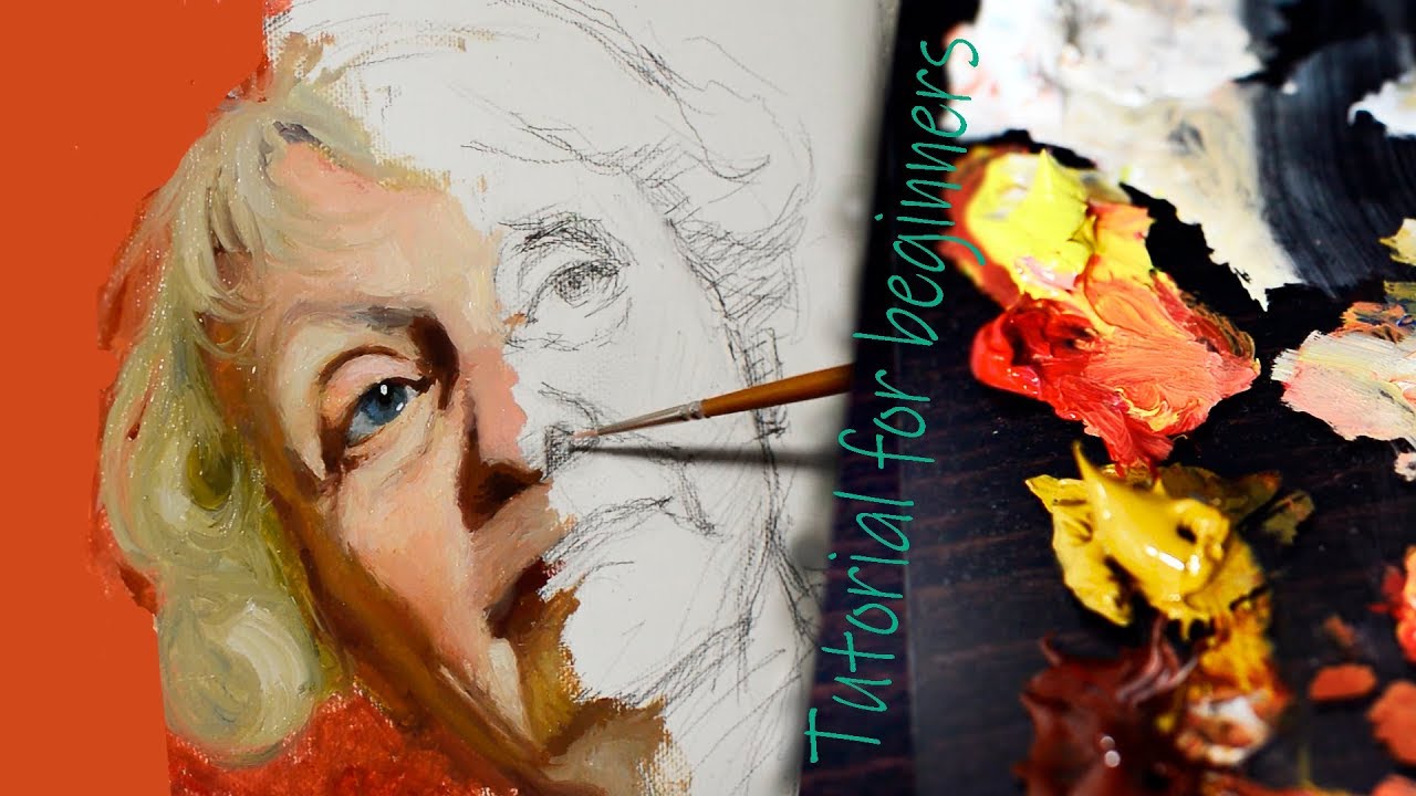 How Should Beginners Paint Portraits In Oils? Tutorial With Sergey ...