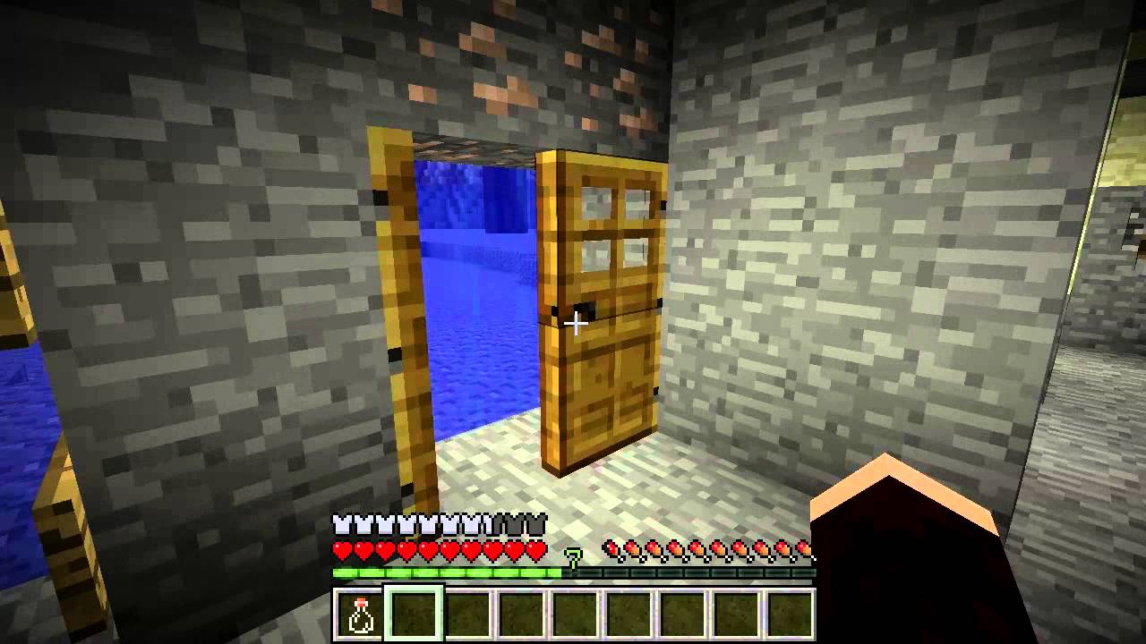 Minecraft Building Tips Airlock Youtube
