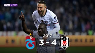 Trabzonspor 3 - 4 Beşiktaş | Maç Özeti | 2016/17