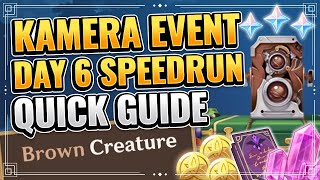 Five Flushes of Fortune Day 6 Brown Creatures Speedrun Genshin Impact New Event