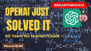OpenAI Just Solved an 80-Year-Old Math Problem — And It Changes Everything