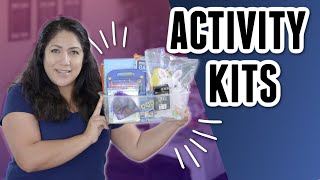 NEW Activity Kits - Keeping My Kids Busy with Activity Boredom Boxes