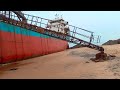 bangladesh cargo vessel m.v.maa grounded at vizag sea shore m.v.maa full ship tour tenneti park