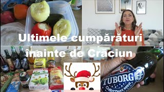 Ultimele cumparaturi alimentare inainte de Craciun