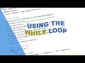 Java Tutorial 10 - Using the while loop statement