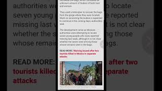 Missing Children| 45 bags of Human remains found in Mexico #mexico #shortsvideo #news #shorts