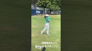 US 女子オープン　西郷真央　ドライバー