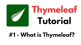 Thymeleaf Tutorial: #1 - What is Thymeleaf?