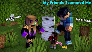 🔴My Friends Big SCAM Me in Minecraft 😰 | Live Minecraft😱🔥