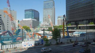 【TOKYO TORCH／東京駅前常盤橋プロジェクト】高さ日本一385mの超高層ビル「Torch Tower（トーチタワー）」の建設状況（2024年5月10日）