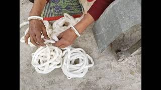 Processing and Spinning of Indigenous Desi Cotton varieties using low cost tools at a village level