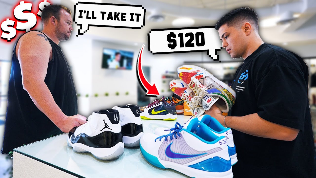 Buying A Rare Sneaker Collection Youtube