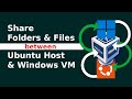 How to setup Shared Folders in VirtualBox | Ubuntu Host and Windows 10 Guest