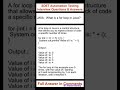 JAVA : What is a for loop in Java? SDET Automation Testing Interview Questions & Answers