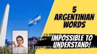 5 IMPOSSIBLE Argentine spanish words locals actually use | Buenos Aires slang explained