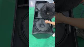 WhatsApp #+86 18902557150 # Chinese Factory # Double 15 inch # Professional Speaker # OEM # Sandy