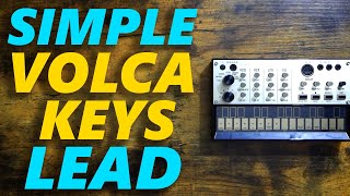 Simple Volca Keys Lead Patch