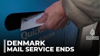 Final deliveries: Denmark ending postal service after 400 years
