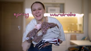 creating my SPRING WARDROBE | knitting, crocheting, sewing + more