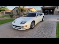 bat auction 1990 nissan 300zx twin turbo wall around video