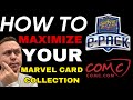 How to maximize your Marvel Card collecting with ePack & COMC