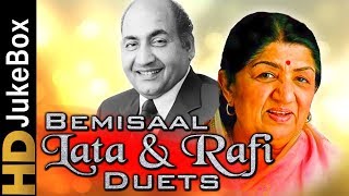 Bemisaal - Lata & Rafi Duets Jukebox | Best Old Hindi Jukebox | Special Evergreen Hindi Songs