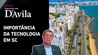 Topázio Neto fala da potência tecnológica de Florianópolis | ENTREVISTA COM D'AVILA