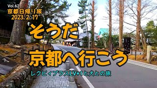 【犬と京都散策】Vol.62犬と一緒に入れる湯豆腐屋||レクビィプラスLV+1で行く日帰り旅||南禅寺界隈||琵琶湖湧水||いつもわんこと一緒｜