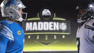 Madden NFL 24 - Seattle Seahawks Vs Detroit Lions Simulation Week 2 All-Madden PS5 Gameplay