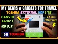 Toshiba Canvio Basics 1 TB External Hard Disk Drive | Review & Unboxing | USB 3.2 ⚡🔥😯