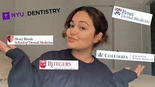 Accepted Rejected Interviewed Dental School Reveal