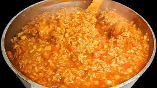 Tienes Pollo y Arroz en Casa Haz Esta Rica Receta De Asopao Fácil y Rápido