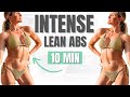 INTENSE LEAN and Flat Tummy Workout To Lose Belly FAT at Home