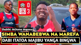 MCHOME MAPOVU ACHAFUKWA SIMBA TUNABEBWA NA MAREFA/YANGA WATATUFUNGA DABI/ATEBA NI PENATI