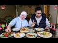 تحدي جولات المخاطرة 😱 علي العشق 🫣 مكرونه بالبشاميل 🥘 وجلاش حشو بيتزا 🍕 وفراخ 👌 مين اقوي فريق